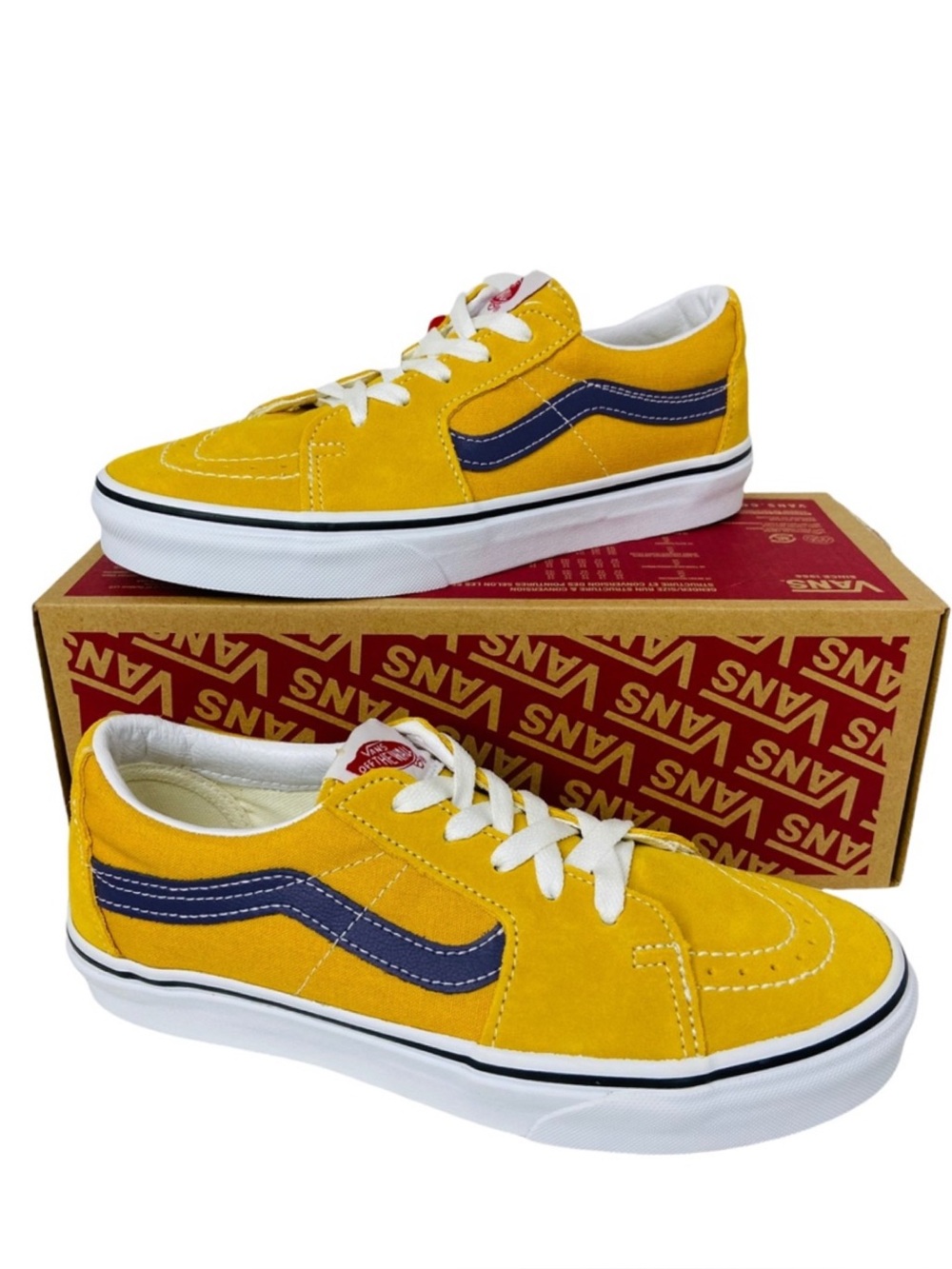 Vans Sk8 Low Honey Gold Women’s 8 Skateboard Shoes